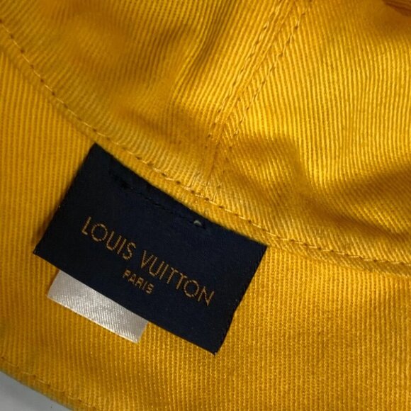 LOUIS VUITTON M76209 bucket hat bob hat Chapo-Monogram Denim hat - Picture 5 of 14